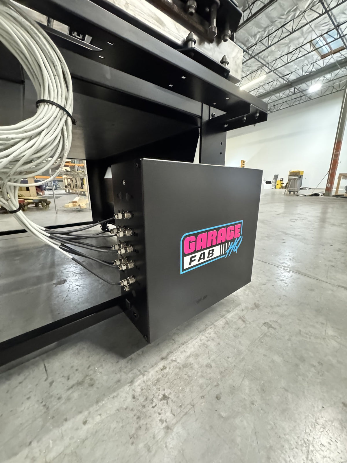GFHQ START control box with motor cable connections